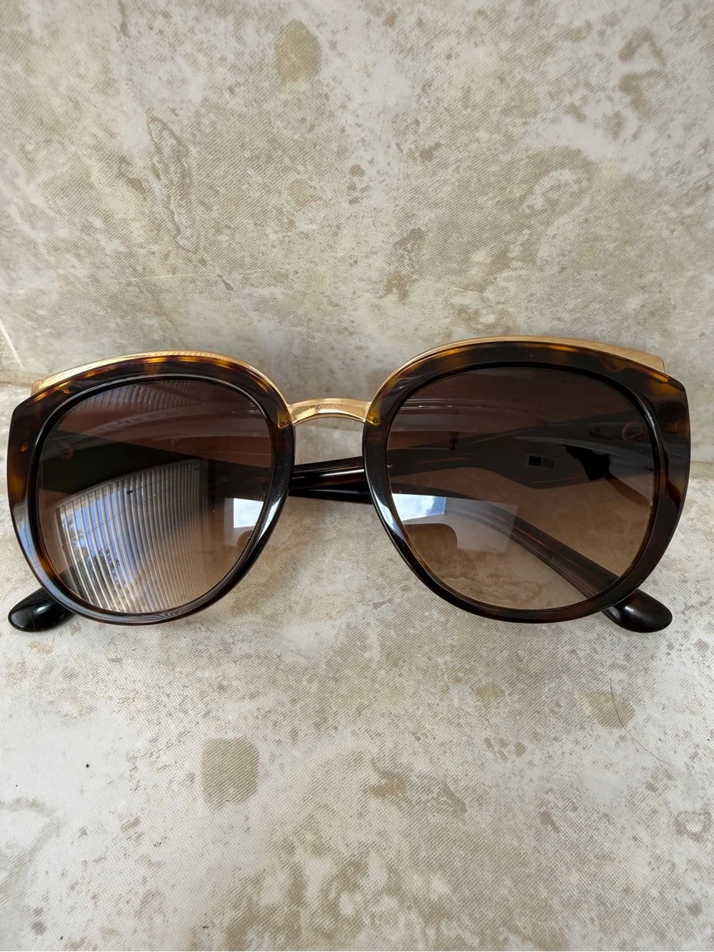Dolce & Gabbana DG4383 Havana Butterfly sunglasses